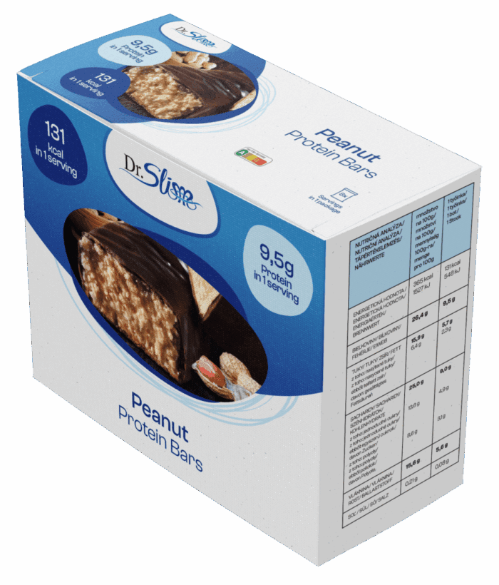 Arašidové proteínové tyčinky