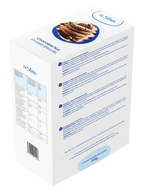 Čokoládovo – orieškové proteínové sušienky