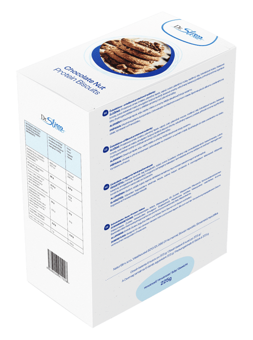 Čokoládovo – orieškové proteínové sušienky