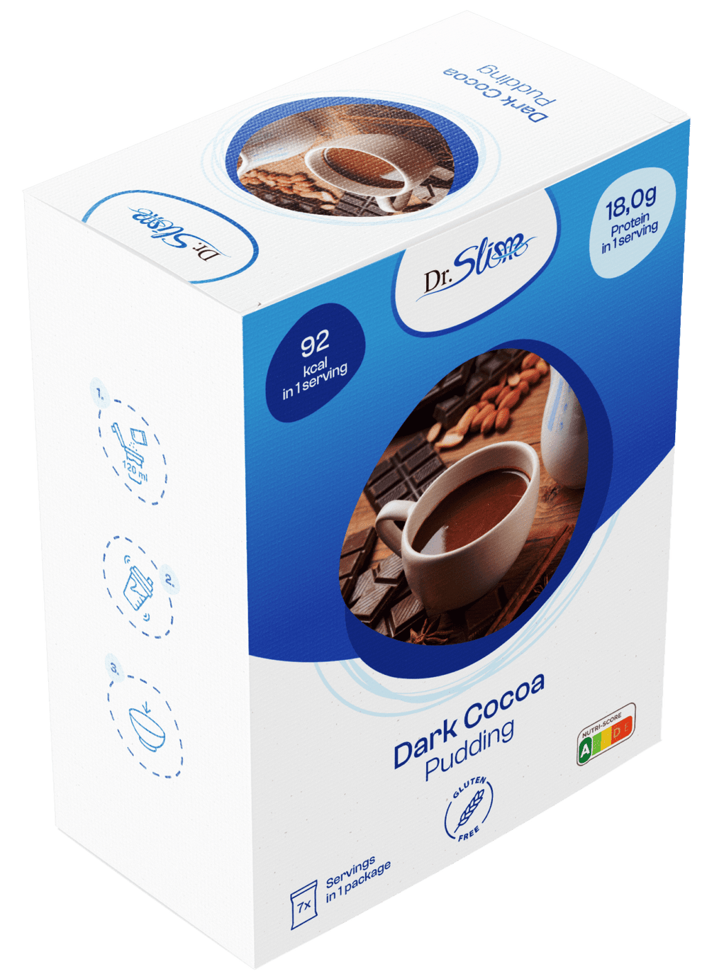 Extra silný kakaový puding