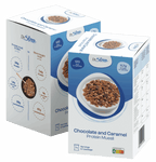 Müsli s čokoládou a karamelom