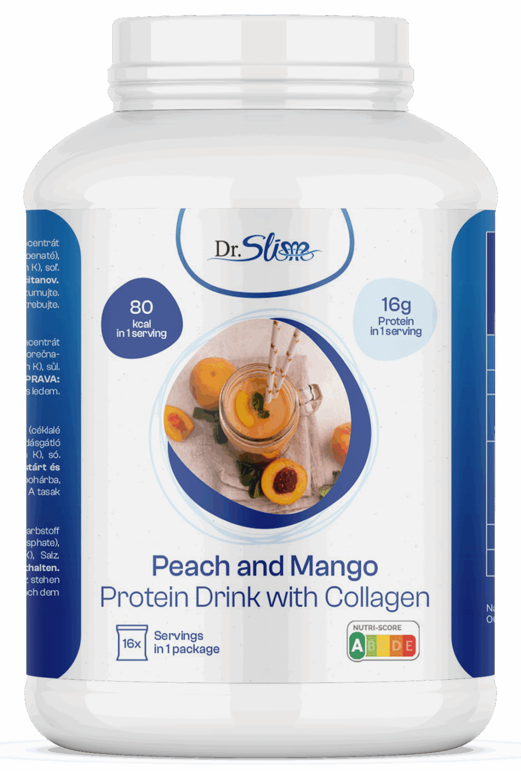 XXL 400g Proteínový nápoj broskyňa-mango